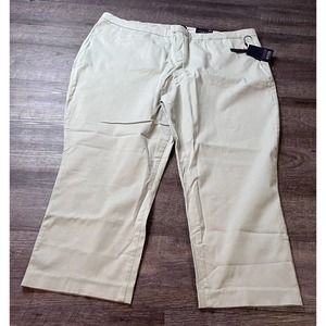 NYDJ Womens Everyday Trouser Size 28 Khaki Colored O6